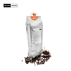 Café Milano Robusta Torréfaction Légère Grains Entiers Sac de 1kg Full City + Grind pour Filtre et Machine - Product Image 6