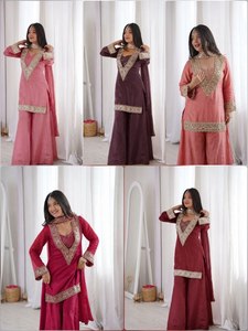 Latest Design Customized Embroidered Full Sleeves Women Shalwar Kameez With Dupatta on Sale Now - Product Image 2