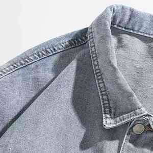 Chaqueta Vaquera de Invierno para Hombre, Estilo Vintage, Casual, Resistente al Viento y al Agua, Hecha a Medida, Chaquetas Vaqueras Clásicas - Product Image 3