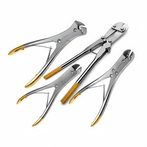 Ensemble de 4 pinces et coupe-fils T/C, ensemble d'instruments chirurgicaux orthopédiques de qualité allemande - Product Image 1