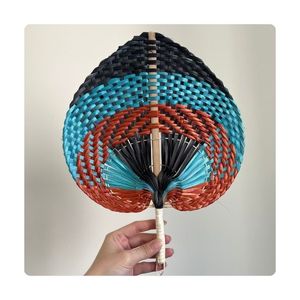 Handmade Bamboo Woven <b>Hand</b> <b>Fan</b> Traditional Decorative <b>Fan</b> Eco-friendly DIY Household Cooling <b>Fan</b> for Summer - Product Image 4