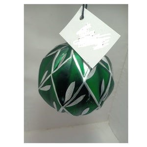 Adorno Navideño Colgante en Forma de Bola, Hecho a Mano, con Acabado Brillante, Decoración Navideña para el Hogar, Regalos de Navidad - Product Image 3