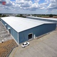 Structure en acier préfabriquée ZTSS Design pour usine, entrepôt industriel, bâtiments et hangars en acier