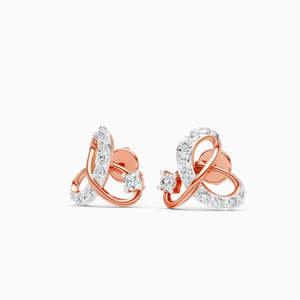 Pendientes de Diamante Cultivado en Laboratorio, Corte Brillante, Oro Sólido de 14K, Modernos para Mujer, Certificados por IGI, Perforados con Láser, Color Blanco D, E 3.196g - Product Image 3