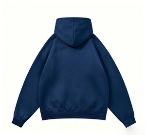 Vente en gros de sweats à capuche streetwear à impression en relief, en molleton épais, pour les marques jeunes américaines, avec logo personnalisé - Product Image 3