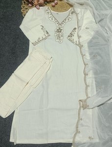 Launching New Designer Party Wear Look Designer Embroidered Worked <b>Top</b> Plazzo With Dupatta - Product Image 5