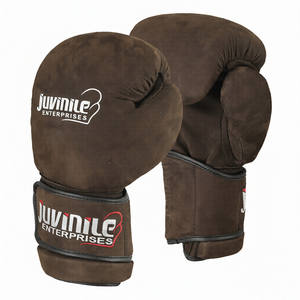 ถุงมือชกมวยหนังแท้คุณภาพสูง น้ำหนักเบา ระบายอากาศได้ดี ป้องกันรังสียูวี กันลื่น กันน้ำ ปิดนิ้วเต็มรูปแบบ - Product Image 1