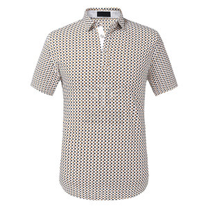 Nouvelle collection d'été de polos imprimés pour hommes, vêtements décontractés, polos à manches courtes très vendus pour hommes - Product Image 1