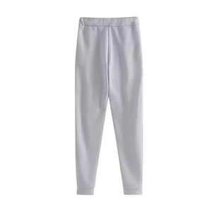 Customized Zip up Men's <b>Track</b> <b>Jacket</b> Jogger Set with Piping Casual Sports Suit Overalls Blank Cotton Tracksuits - Product Image 3