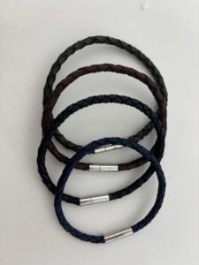 Handmade <b>leather</b> <b>bracelets</b> with stylish designs for men and women ideal for fashion gifting retail and wholesale buyers. - Product Image 4