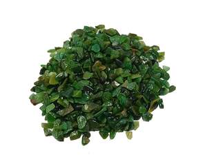 หยกคริสตัลสีเขียวขัดเงาขนาด 5-7 มม. หินธรรมชาติสำหรับบำบัดรักษา  ตกแต่งงานแต่งงานตามหลักฮวงจุ้ย - Product Image 4