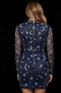 Vestido de Fiesta Bordado a Mano con Cuentas de Primera Calidad para Damas, Proveedor de Vestidos de Noche de Moda - Product Image 2