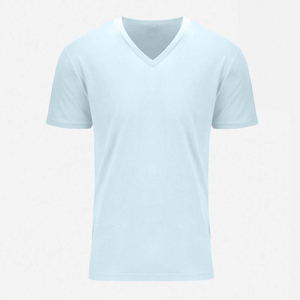 เสื้อยืดคอวีทรงพอดีตัว รุ่นพรีเมียมสำหรับผู้ชาย Next Level N3200 สีพื้น คุณภาพเยี่ยม ผลิตจากผ้าฝ้ายพร้อมปักโลโก้ตามสั่ง - Product Image 6