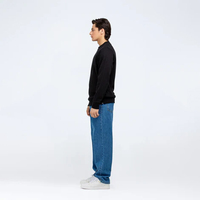 Toptan Satış İçin Bisiklet Yaka Kışlık Sweatshirt %100 Yüksek Kaliteli ODM Baskılı Düz Özel Logolu Erkek Sweatshirtü