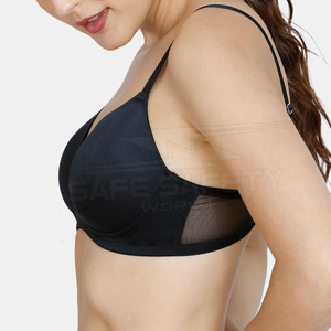 Conjunto de Brasier y Bikini de Cintura Alta para Mujer, Ropa Interior de Dos Piezas en Tela Suave, Nueva Moda - Product Image 4