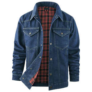 Chaqueta vaquera unisex de moda, informal, de tela suave y cómoda para hombre, disponible a bajo precio. - Product Image 2