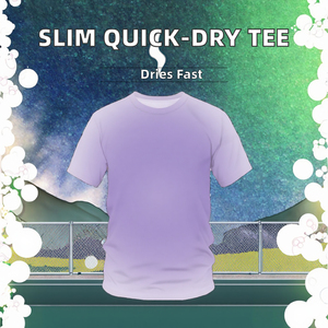 เสื้อยืดแขนยาวสีม่วงล้วนสำหรับผู้ชาย ปกคอปก ตัดเย็บแบบลำลอง ผ้าโพลีเอสเตอร์ถัก 100% เหมาะสำหรับใส่ในฤดูใบไม้ผลิ ป้องกันรอยยับ พิมพ์ลายดิจิทัล - Product Image 6