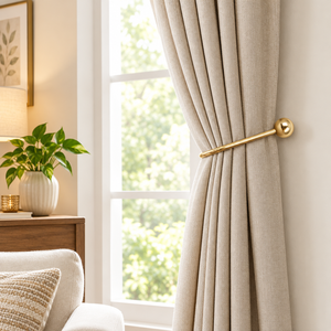 Premium Gold Metal Leaf Branch <b>Curtain</b> Tieback for Luxury Living Room Bedroom Hotel Window Decor Wholesale Supplier - Product Image 3