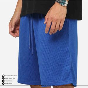 Shorts de course d'été unisexes en tissu Oxford 100 % coton de haute qualité avec logo imprimé personnalisé, service OEM, coupe ample - Product Image 2