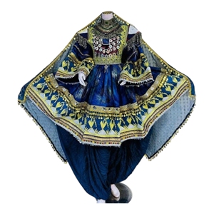 High Quality 100% Polyester Fabric Wholesale 2026 Hot Selling STAR IMPEX Afghan Kuchi Knee-Length A-Line Wedding <b>Dresses</b> Adults - Product Image 1