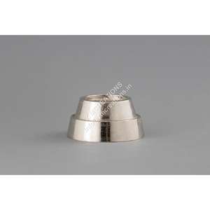 Support et bougeoir en métal pour table, idéal pour mariages, événements de Pâques, design moderne, écologique, décoration de table, prix de gros - Product Image 1