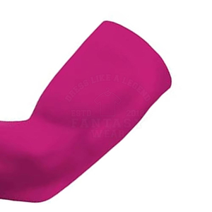 Manchons de bras roses pour hommes à manches longues, couleur unie, UPF30, en polyester, pour le sport - Product Image 5