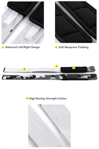 Attelle de poignet en coton réglable pour la gym, le fitness et l'haltérophilie, bande de soutien respirante en tissu doux - Product Image 3