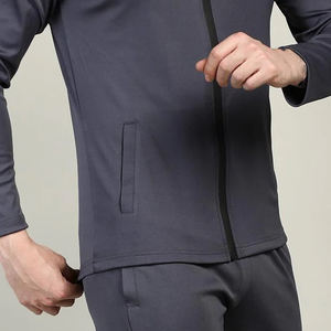 Chaqueta Deportiva Delgada para Hombre, OEM, con Tela Elástica Frontal, Transpirable, de Secado Rápido, Ropa Deportiva Personalizable de Alta Calidad - Product Image 5