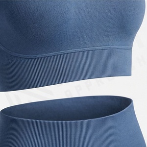 Ensemble de sport 2 pièces pour femme : T-shirt et pantalon de yoga, tenue de fitness, vêtements de sport, entraînement, exercice, tenue athlétique - Product Image 5