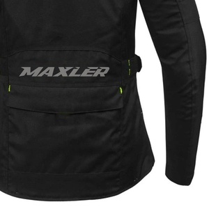Veste de moto respirante, durable et protectrice, vêtements de moto élégants, équipement de conduite en velours côtelé, textile d'extérieur tendance, veste de moto stylée - Product Image 5