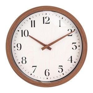 Walnut <b>Wood</b> <b>Wall</b> <b>Clock</b> Handcrafted Wholesale | Artisan Moradabad India - Product Image 1