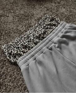 Pantalon de survêtement homme sur mesure OEM, 100 % coton, coupe ample, jambes larges, taille haute double, style jogger - Product Image 6