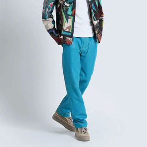 Pantalones de Cuero Genuino Azul para Hombre, de la Mejor Calidad, Estilo Urbano, Impermeables y Ecológicos para Adultos - Product Image 5