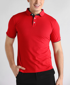 ออกแบบเสื้อเชิ้ตผู้ชายสไตล์ลำลองของคุณเอง แบรนด์ของคุณเอง แขนสั้น ผ้าโพลีเอสเตอร์/คอตตอน แห้งเร็ว ติดกระดุมด้านหน้า สไตล์กอล์ฟ - Product Image 1