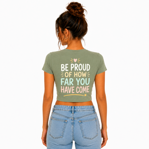 Premium Plain Slim Fit Soft <b>Crop</b> <b>Top</b> Short Sleeve Lettering Print Crewneck T Shirt Retro Streetwear Activewear Gym Base Layering - Product Image 2