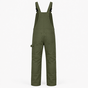 Overoles de Trabajo Resistentes para Hombre, de Algodón Twill, con Múltiples Bolsillos para Herramientas, Rodillas Reforzadas, Ropa de Trabajo - Product Image 3