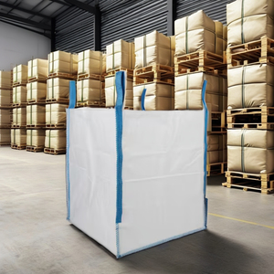 Fibc <b>Top</b> Fully Open Flat Bottom Jumbo Bag Breathable PP Material <b>Load</b> Weight 1500kg Corn Agriculture Use Safety Factor 5:1 - Product Image 3