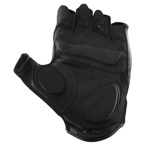 Gants de cyclisme unisexes en néoprène, noir et jaune rayé, respirants, en maille, demi-doigts, pour sports de plein air et course - Product Image 2