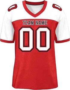 Maillot de football américain haut de gamme pour hommes sportifs avec logo et numéro personnalisés - Product Image 5