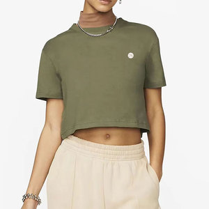 Camiseta Corta de Mujer de Alta Calidad, Cómoda, Informal para Uso Diario, Ligera y Moderna para Viajes y Actividades al Aire Libre - Product Image 1