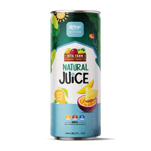 Bebida Tropical de Alta Calidad de Rita Beverage, Refresco Vietnamita OEM, Jugo de Frutas Mixtas en Botella - Product Image 3