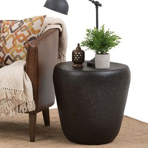 Garvy <b>Rustic</b> Bronze Metal Side <b>Table</b> Stylish <b>Coffee</b> <b>Tables</b> Collection - Product Image 6