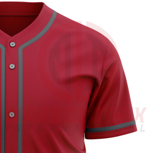 Nueva llegada de camisetas de béisbol de diseño personalizado con estampado sublimado en grandes cantidades para unisex. - Product Image 4