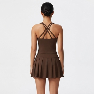 Women tennis <b>dress</b> with shorts High quality tennis <b>dress</b> Custom tennis <b>dress</b> women Tennis <b>dress</b> for women - Product Image 6