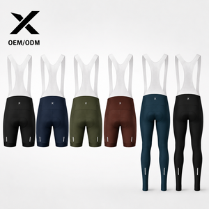 Cuissard de cyclisme X Sports City Premium pour hommes et femmes, respirant, en spandex, options longueur intégrale et courte, plusieurs couleurs, OEM ODM - Product Image 3