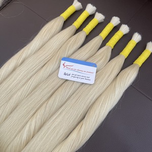 Vendedor caliente 100% Extensiones de cabello humano vietnamita a granel Estilo ondulado 8 pulgadas Longitud estirada y precio razonable - Product Image 1