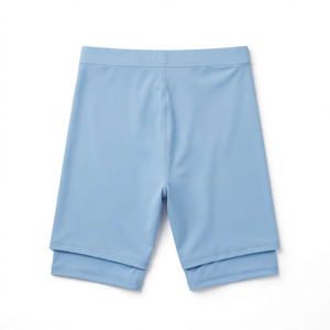 Shorts cargo classiques pour hommes avec taille élastique et poches latérales 100% polyester Solide Non tissé Écologique Respirant - Product Image 1