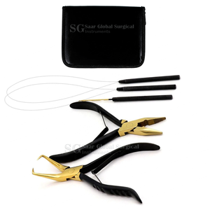 Haigh Quality Metal Multi-Functional Hair Extension <b>Beading</b> Tools <b>Kit</b> for Salon Use - Product Image 5