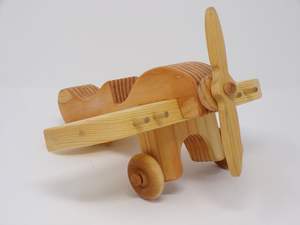 Centro de mesa decorativo con diseño de avión de madera, adorno de mesa con temática de aviación para interiores de hogar elegantes - Product Image 6