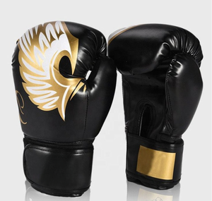 Ensemble de gants d'entraînement en cuir PU respirant personnalisé de haute qualité avec casque, bandages de main et protège-bouche pour arts martiaux et boxe - Product Image 5